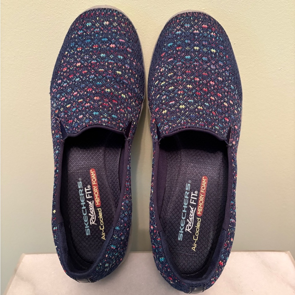 EUC Skechers Reggae Fest Wicker Slip-ons Size 8.5M